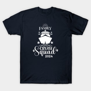 Cruise Squad 2024 Family T-Shirt